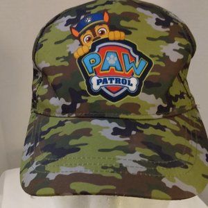 PAW PATROL NICKELODEON CAMOUFLAGE ADJUSTABLE KIDS CAP HAT ONE SIZE
